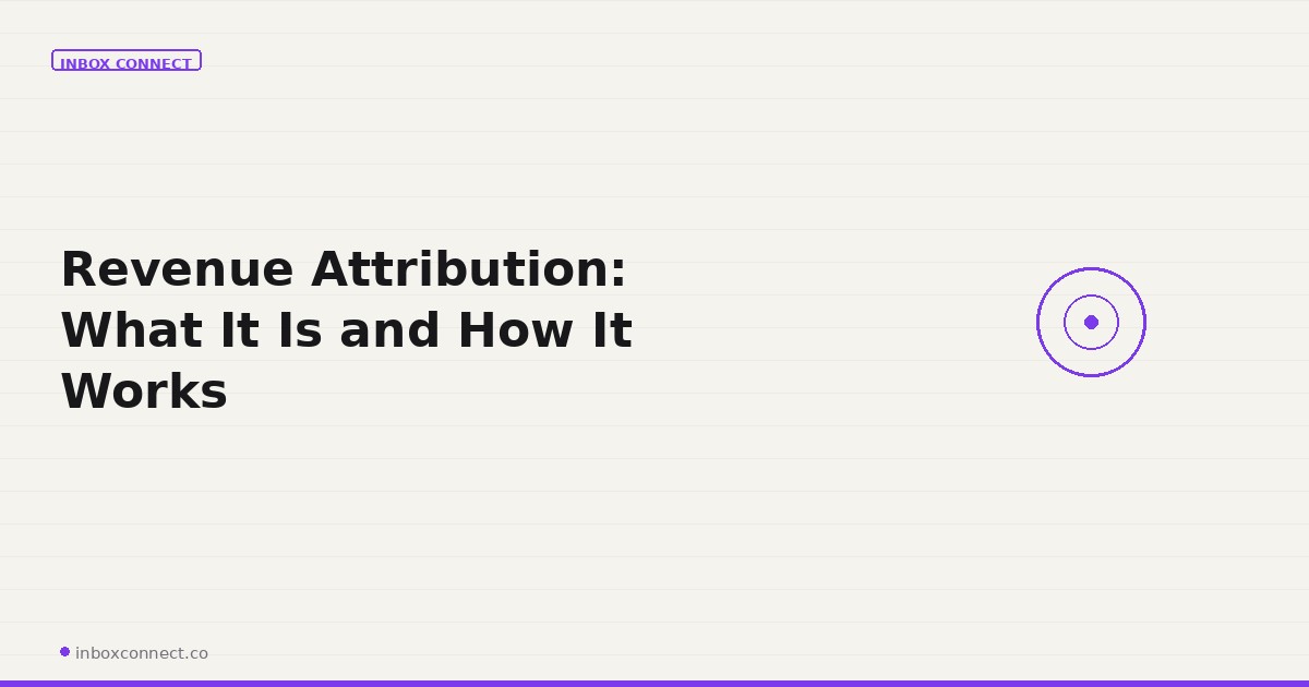 Revenue Attribution: What It Is and How It Works